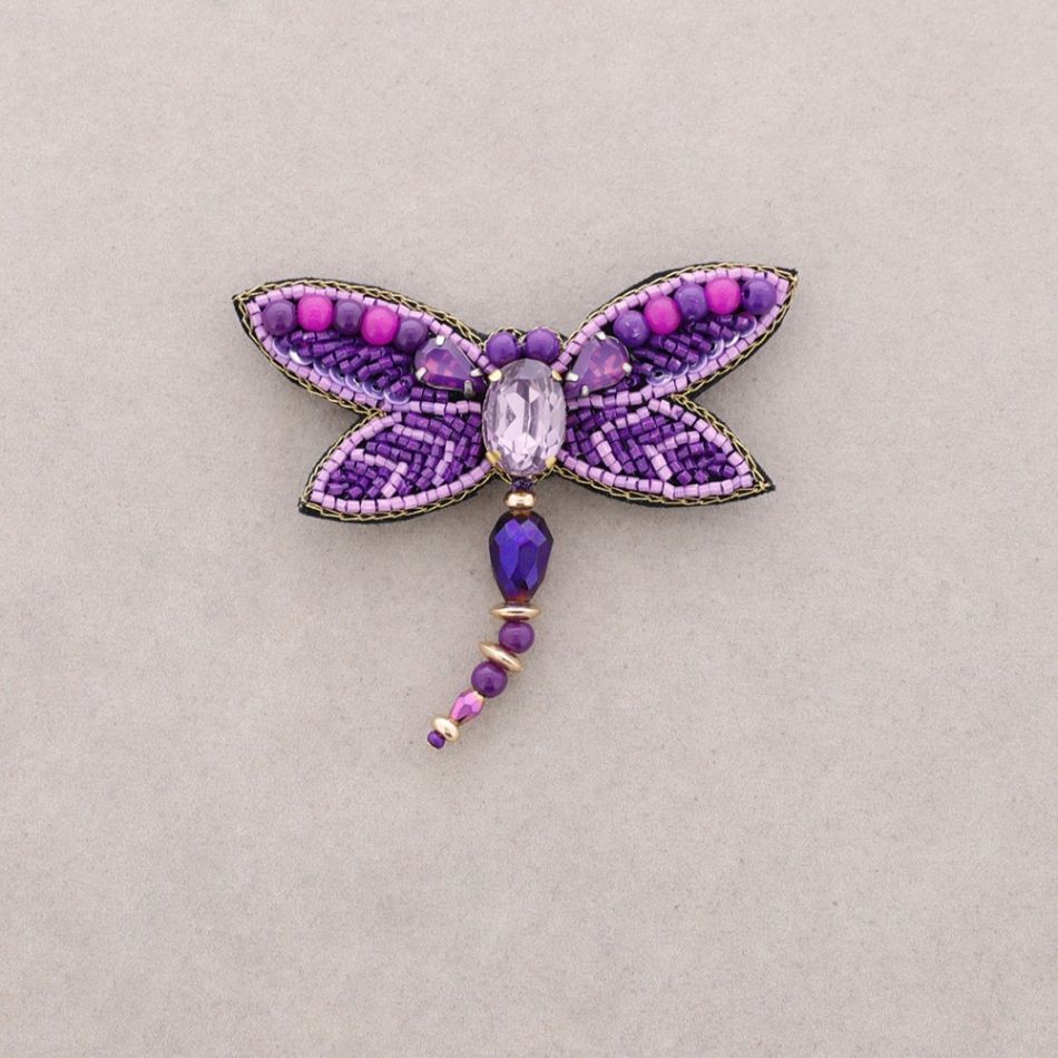 BROCHE LENTEJUELAS LIBÉLULA