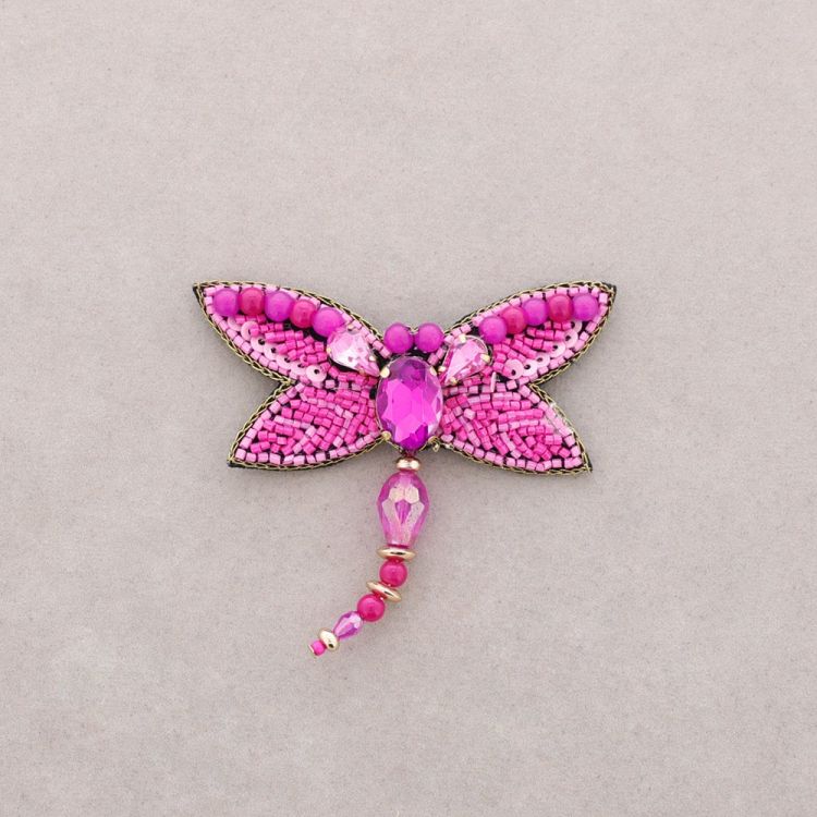 DRAGONFLY SEQUIN BROOCH 2