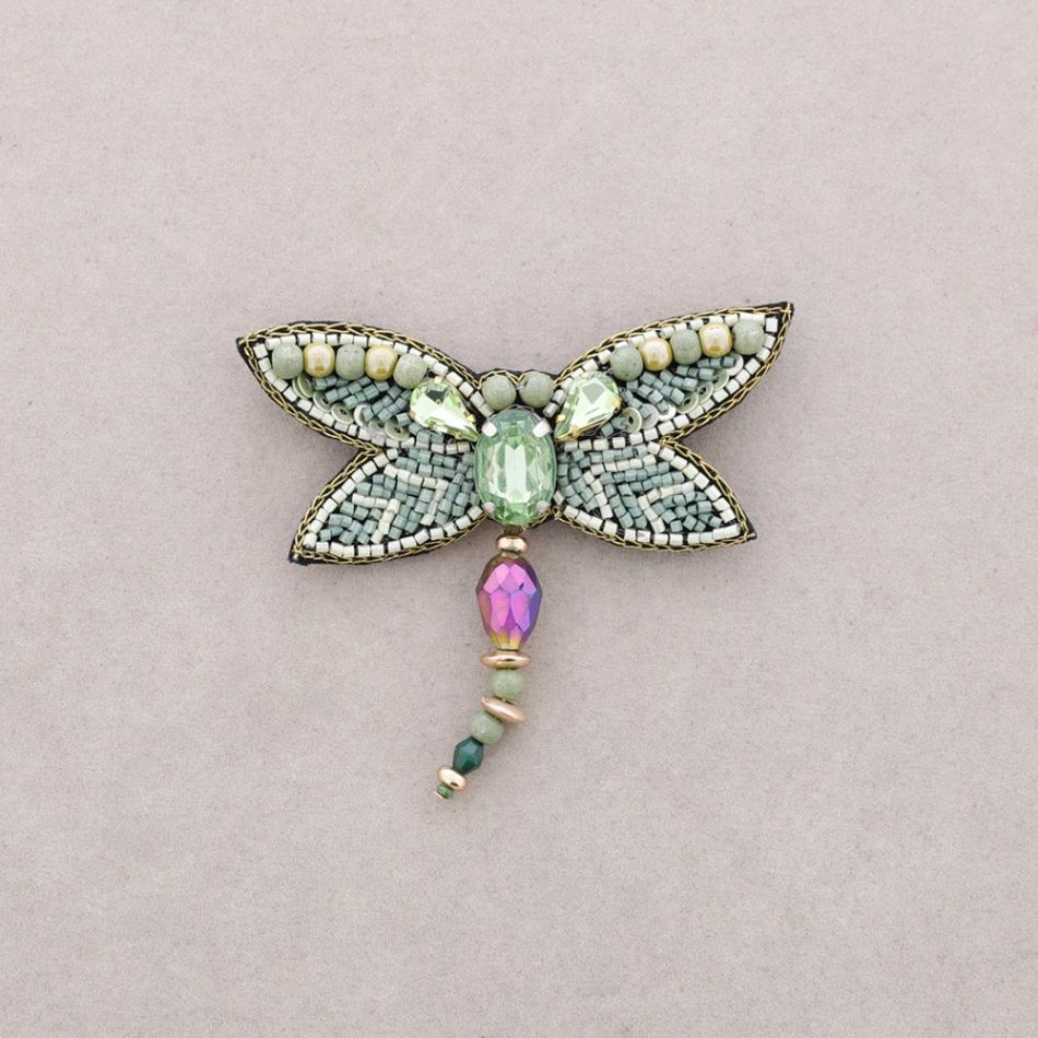BROCHE LENTEJUELAS LIBÉLULA