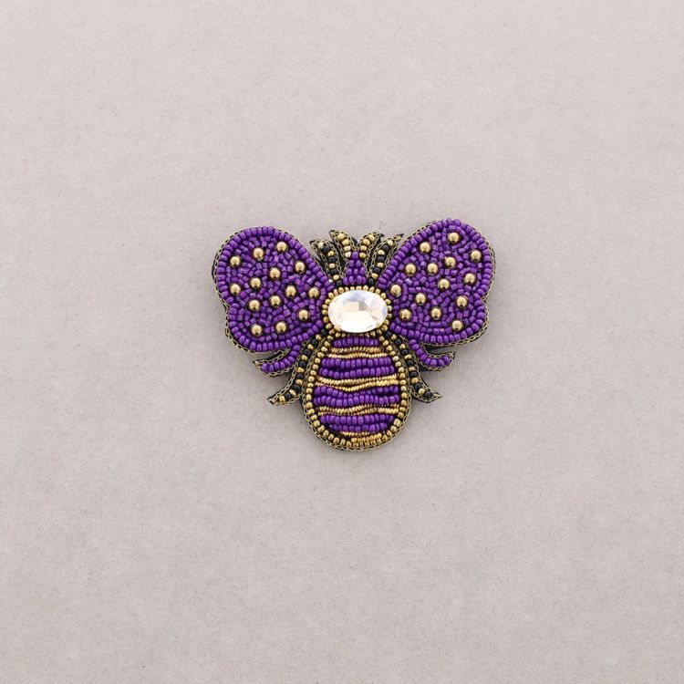 BROCHE LENTEJUELAS ABEJITA 2