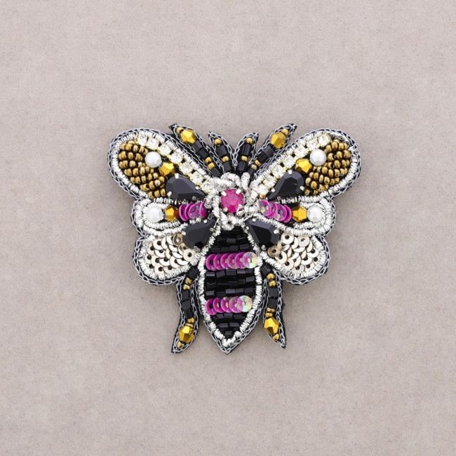 BROCHE LENTEJUELAS ABEJITA