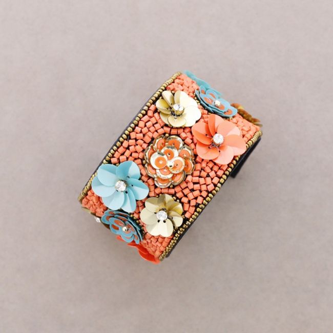 ADJUSTABLE SEQUIN BRACELET