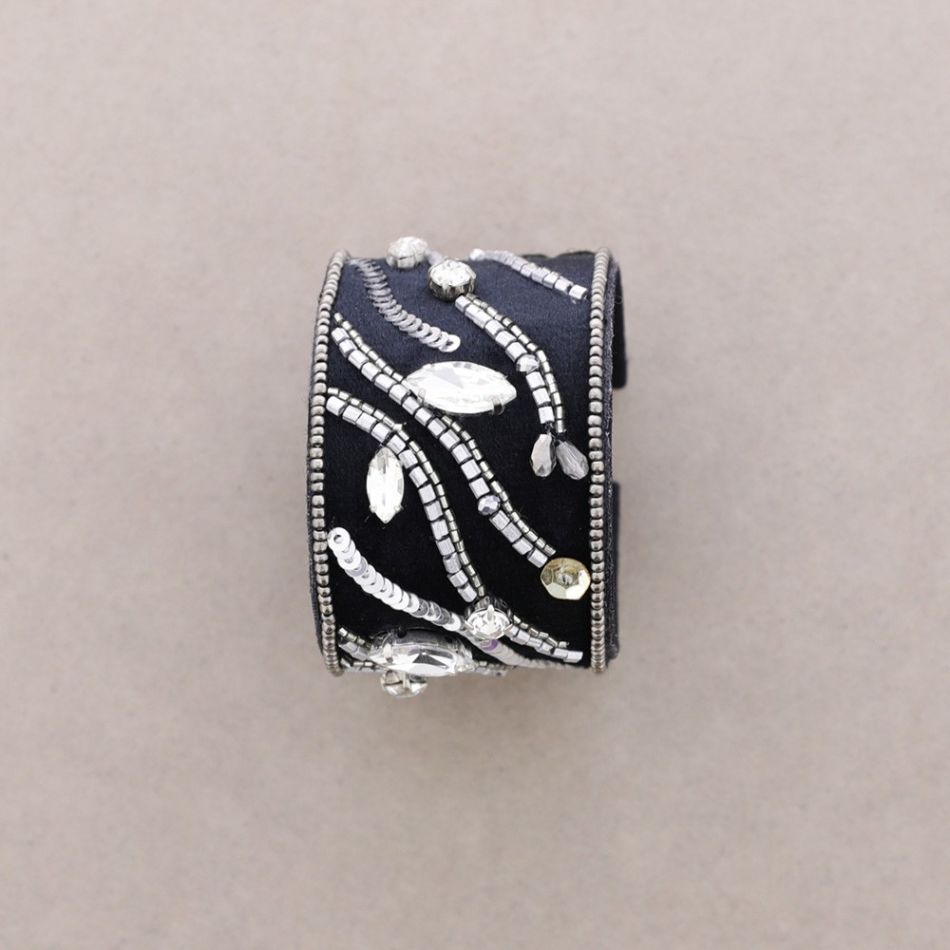 PULSERA AJUSTABLE LENTEJUELAS