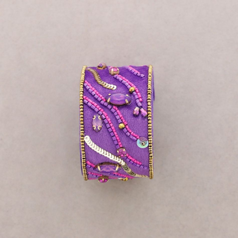 PULSERA AJUSTABLE LENTEJUELAS