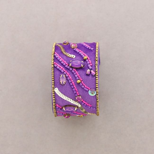 ADJUSTABLE SEQUIN BRACELET