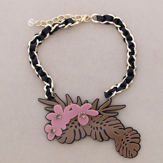 RESIN BRAIDED CHAIN ??CHOKER