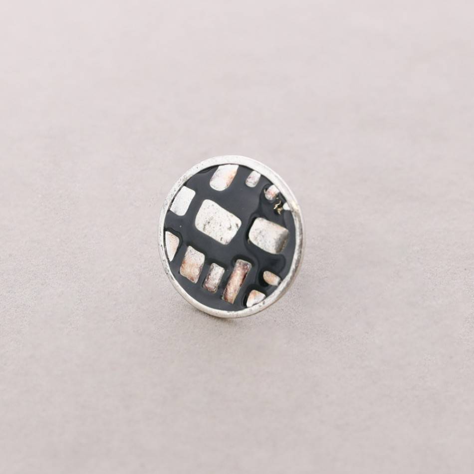 METAL ENAMEL RING