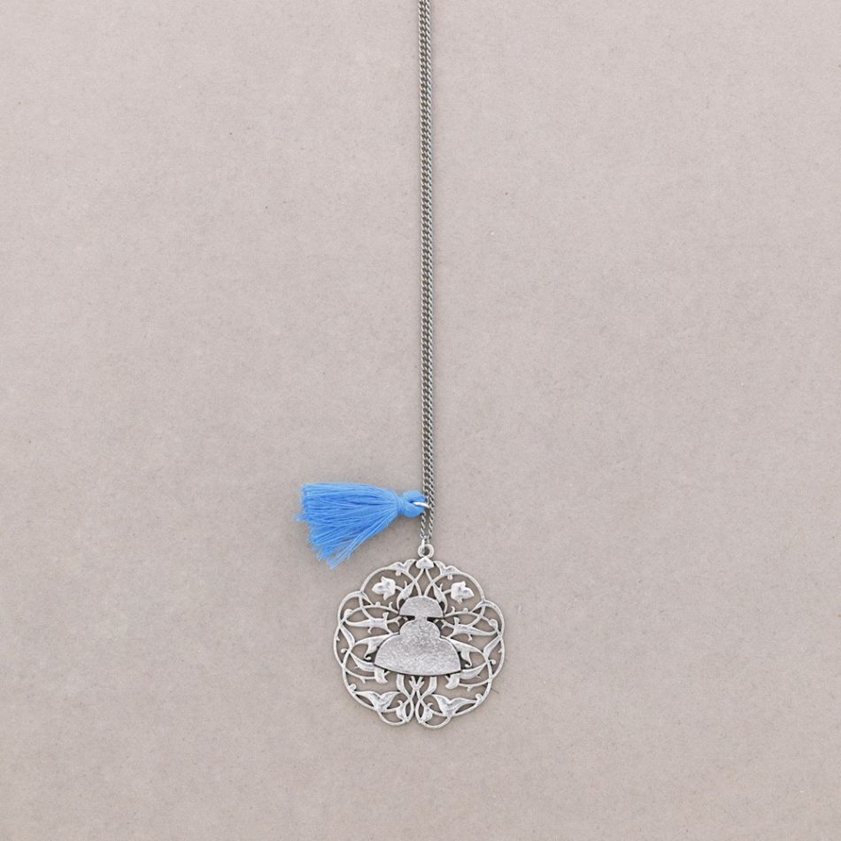 COLLAR LARGO COLG MEDALLON MENINA