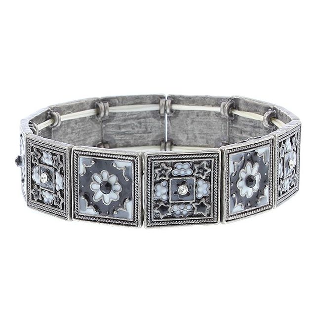 PULSERA ESMALTE CRISTAL