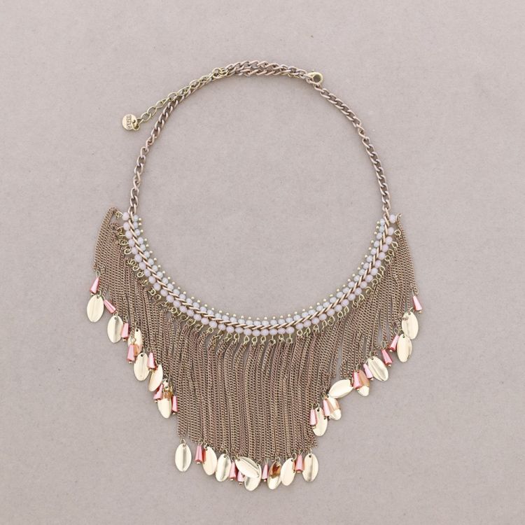 FRINGED CHAIN ??CHOKER