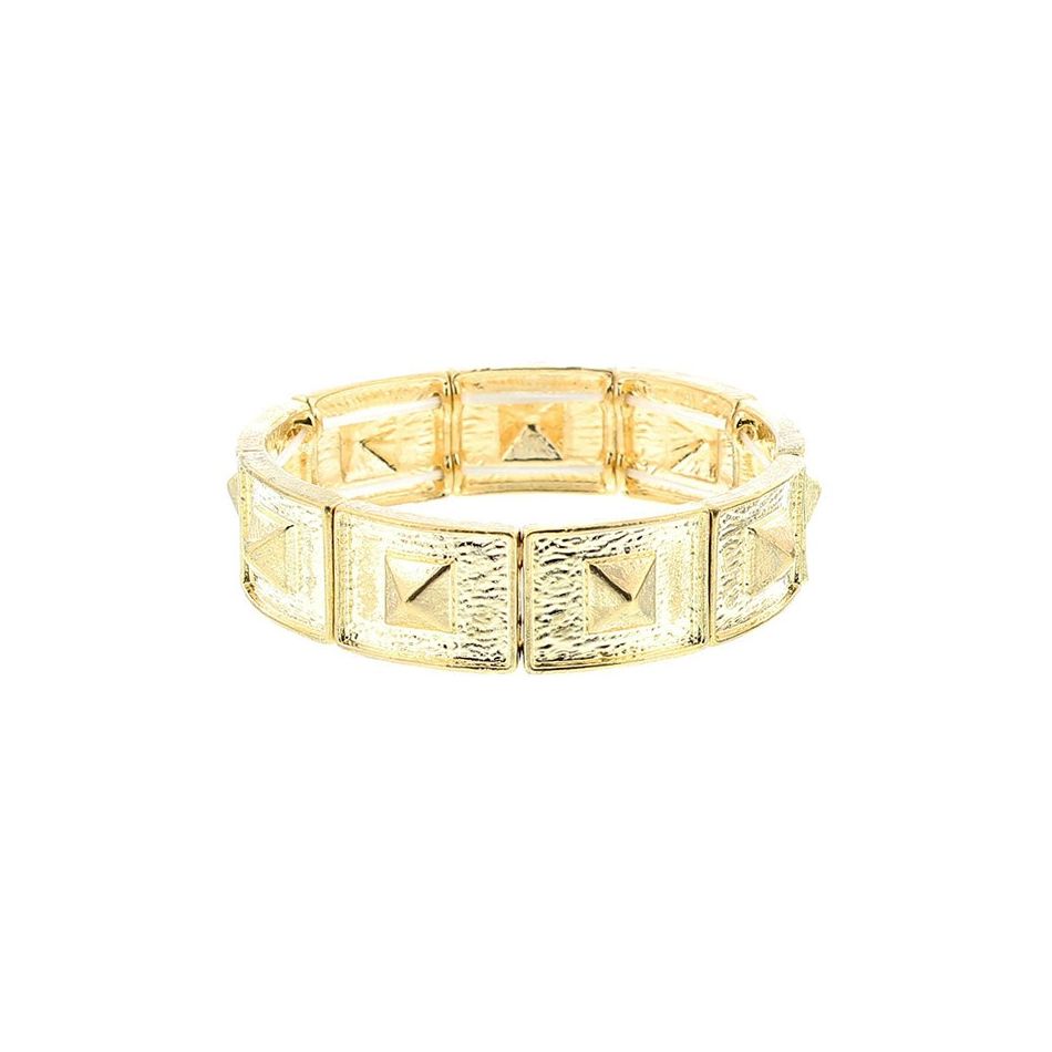 METAL BRACELET WITH SPIKES