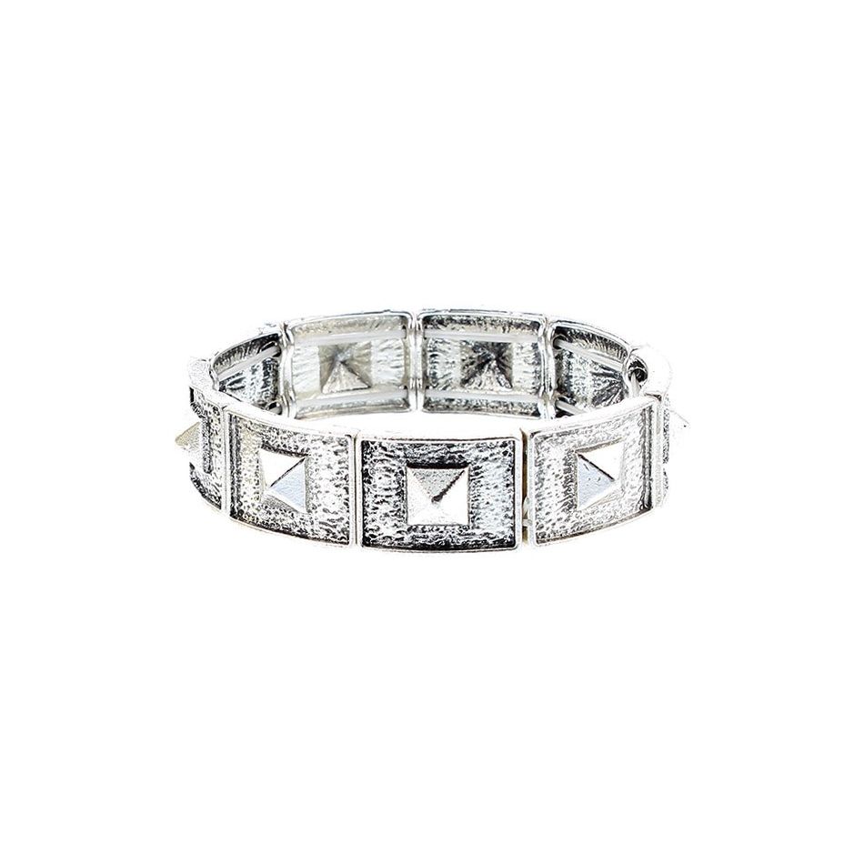 METAL BRACELET WITH SPIKES
