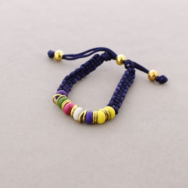 KNOTTED WASHER BRACELET