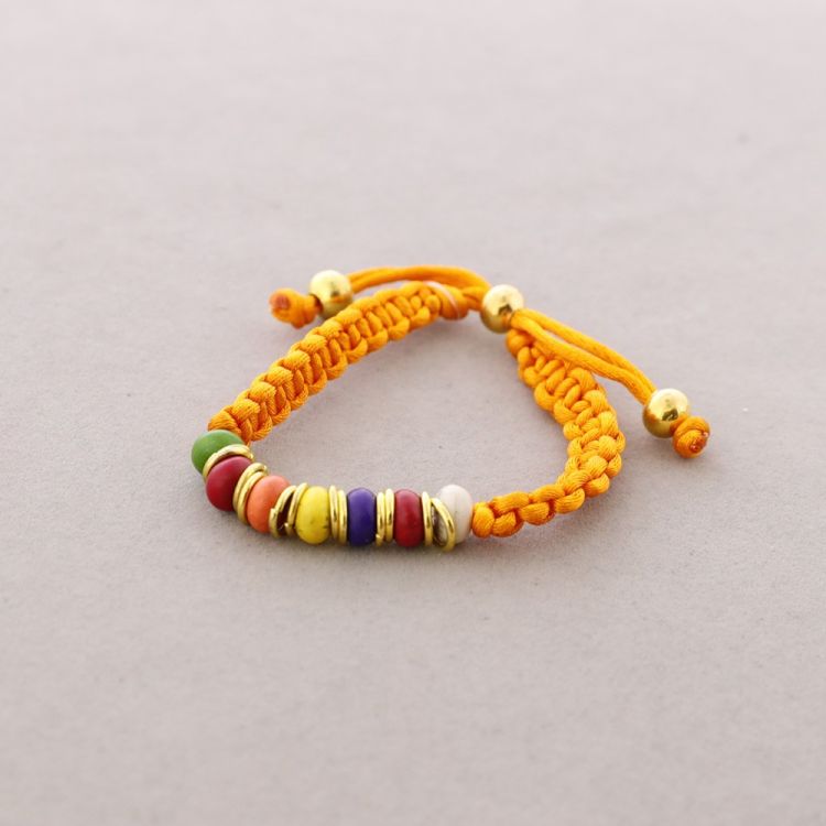 KNOTTED WASHER BRACELET 2