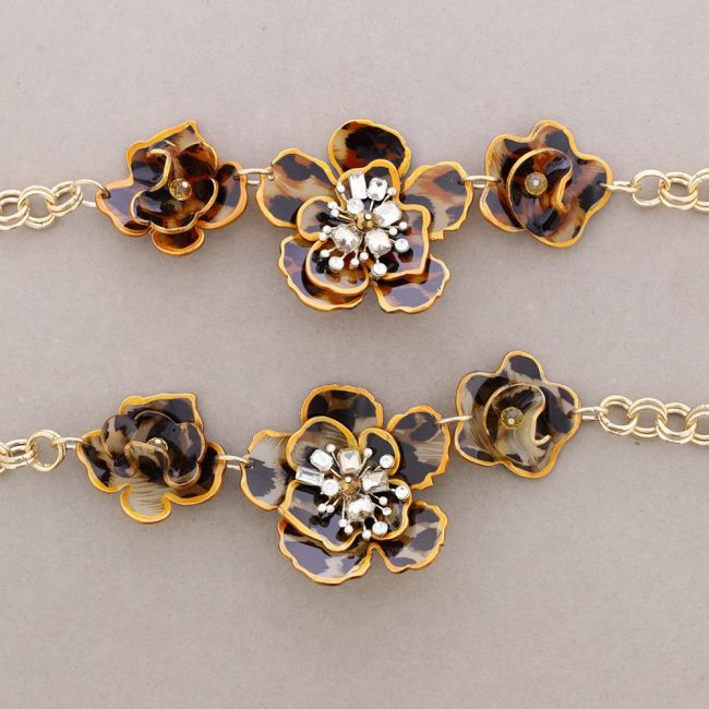 RESIN FLOWER CHOKER