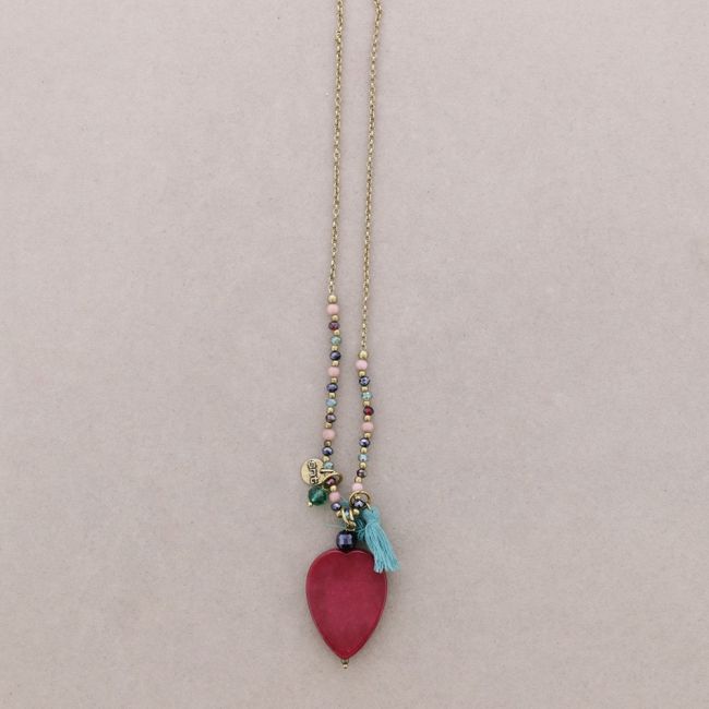 COLLAR LARCO COLG CRUZ PIEDRAS