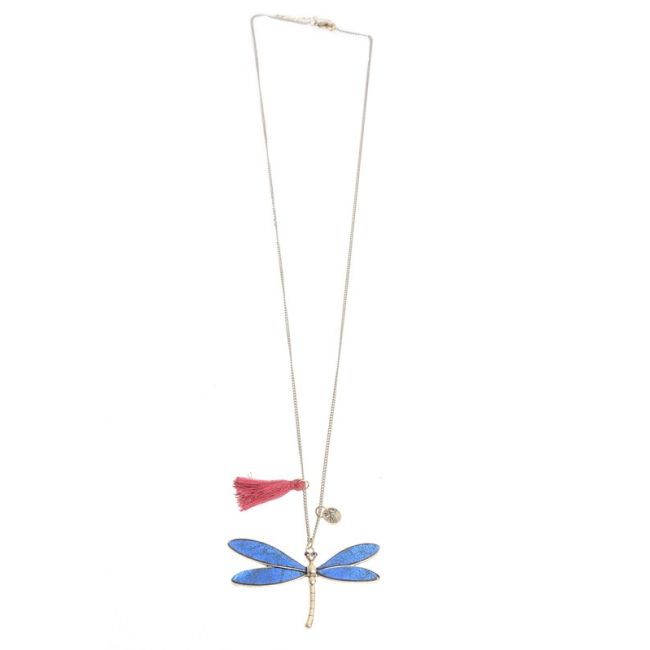 COLLAR LARGO COLG. METAL ESTAMPADO