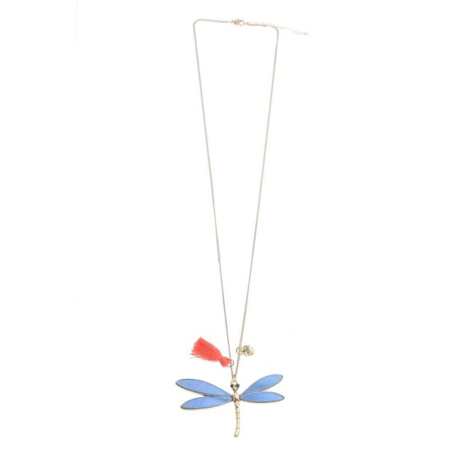 COLLAR LARGO COLG. METAL ESTAMPADO