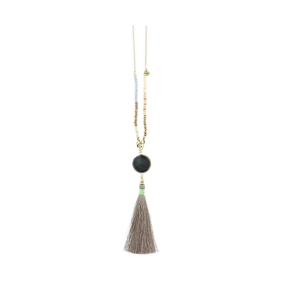 LONG NECKLACE WITH FRINGE