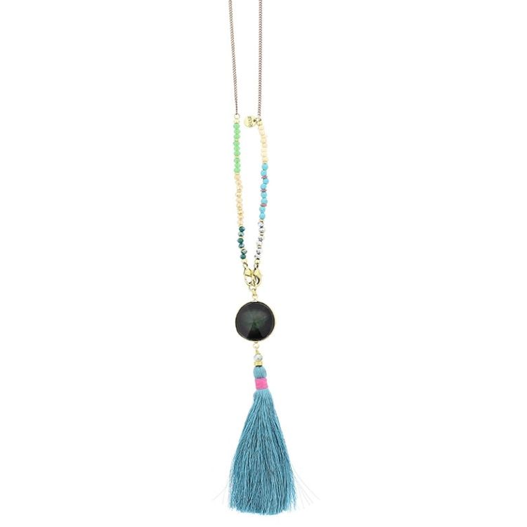 COLLAR LARGO COLG. FLECO 2
