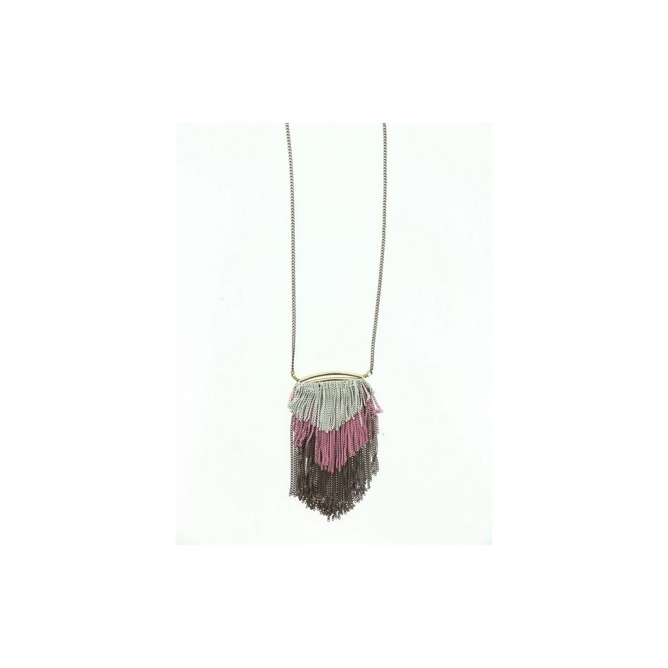 LONG NECKLACE WITH FRINGES
