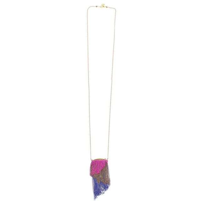 COLLAR LARGO FLECOS CADENAS
