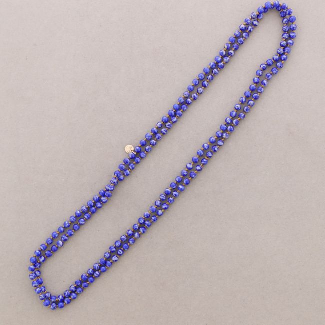 LONG NECKLACE WITH KNOT BALLS 1.5M*6MM