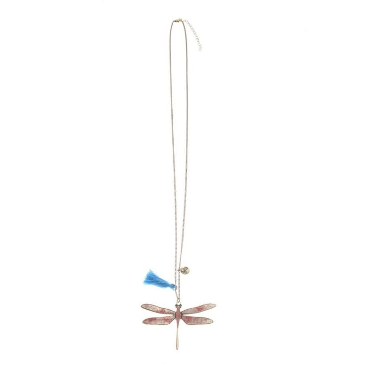COLLAR LARGO COLG METAL ESMALTE