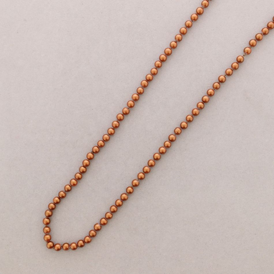LONG NECKLACE WITH KNOTS BALLS 1.2M*8MM