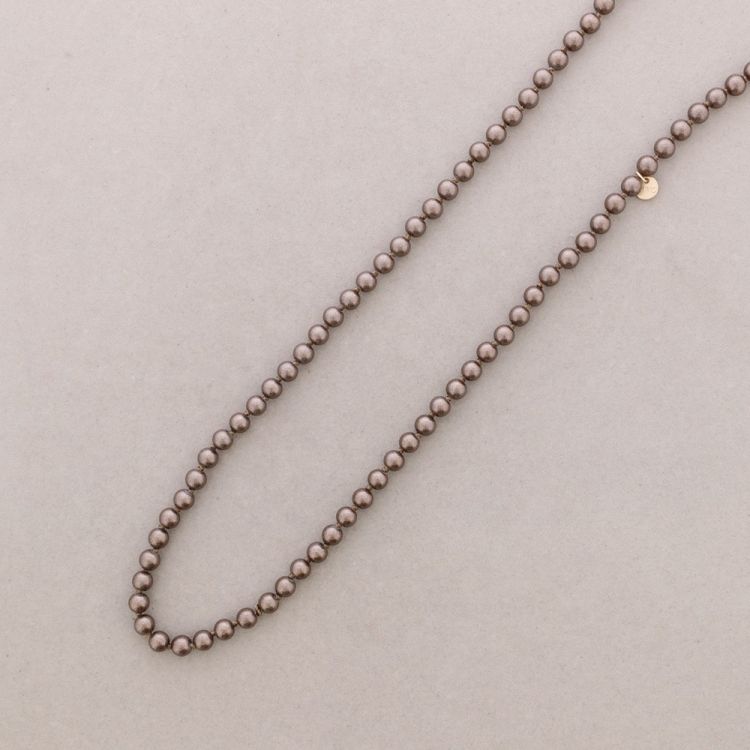 COLLAR LARGO BOLAS NUDOS 1.2M*8MM 2