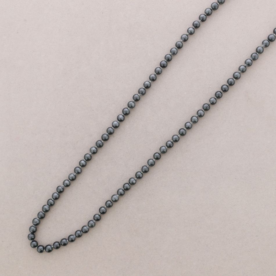 COLLAR LARGO BOLAS NUDOS 1.2M*8MM