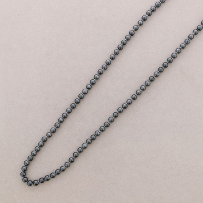 COLLAR LARGO BOLAS NUDOS 1.2M*8MM