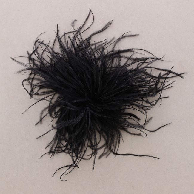 BROCHE PLUMAS AVESTRUZ 10-15CM