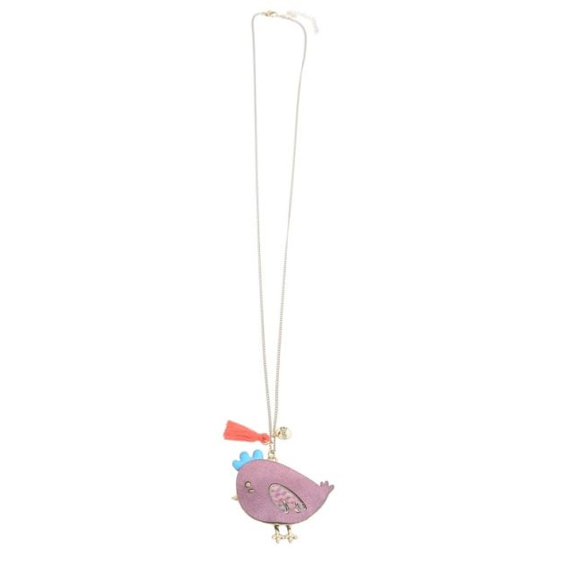 COLLAR LARGO COLG. METAL ESTAMPADO