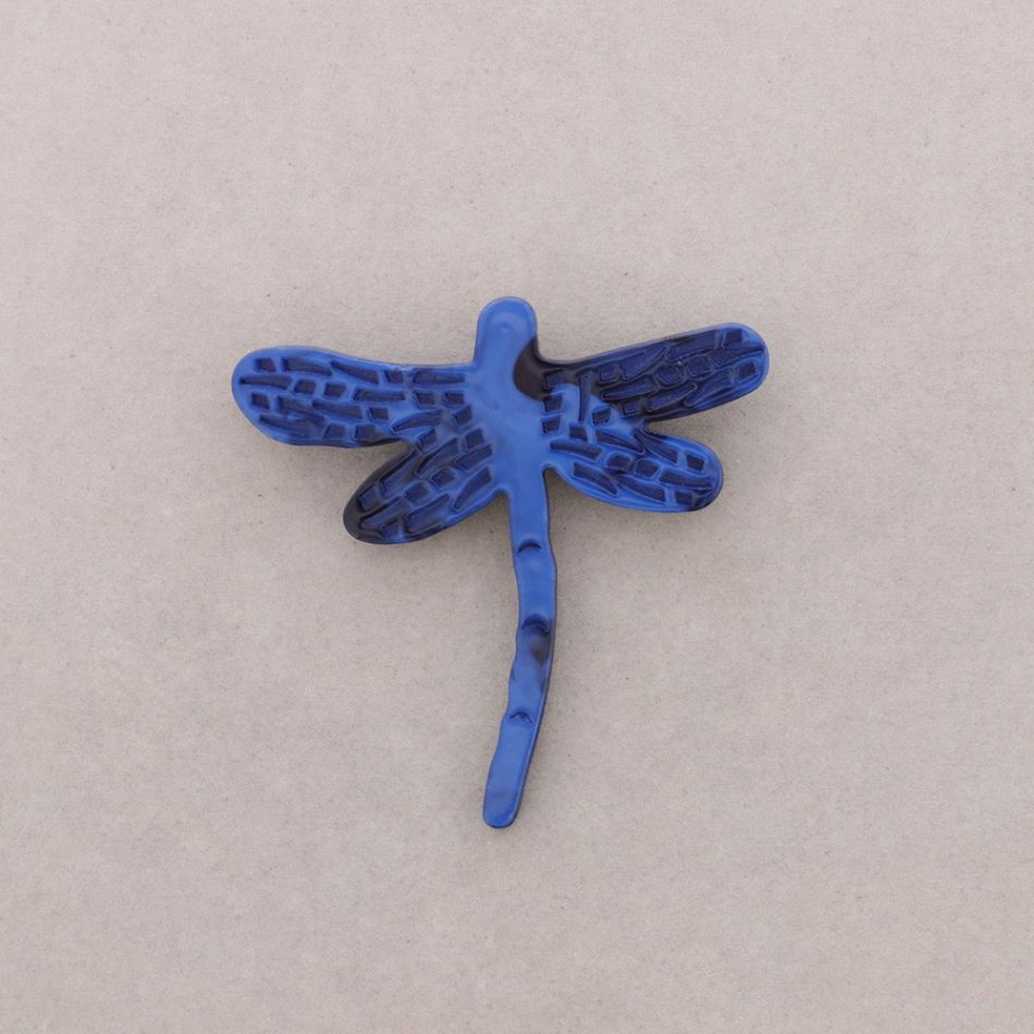 BROOCH WITH RESIN DRAGONFLY