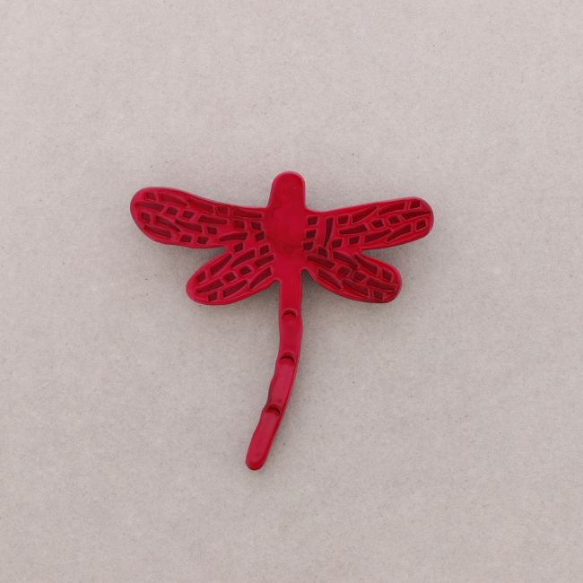BROOCH WITH RESIN DRAGONFLY
