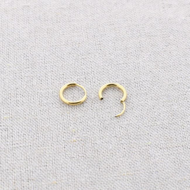 PENDIENTES ACERO ARO 11MM