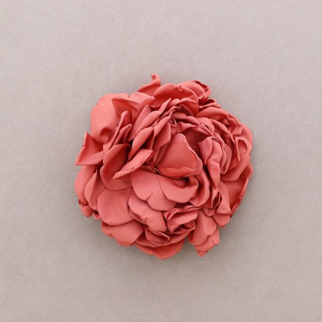 BROCHE FLOR TELA 15CM