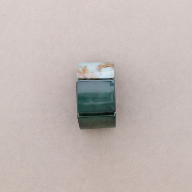 RESIN BEAD ELASTIC BRACELET