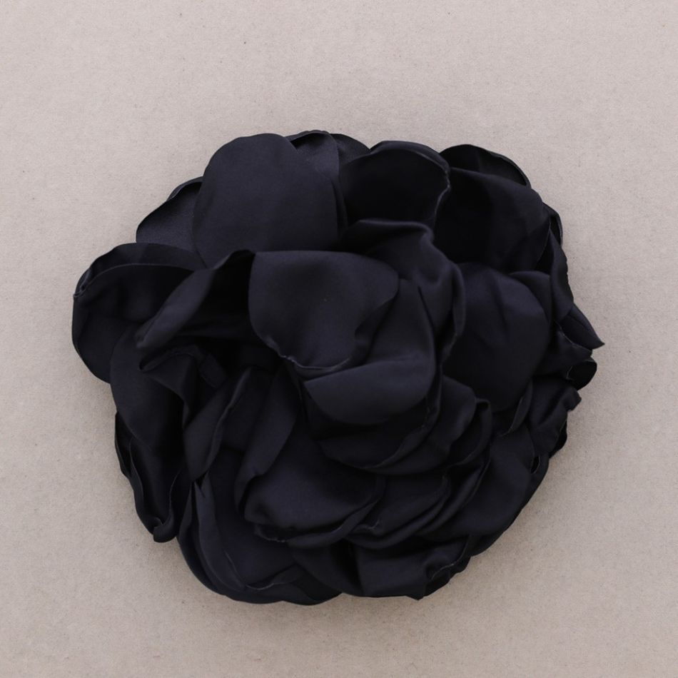 BROCHE FLOR TELA 16CM