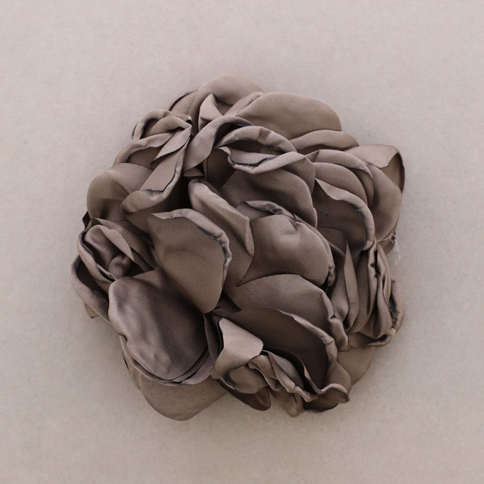 BROCHE FLOR TELA 16CM