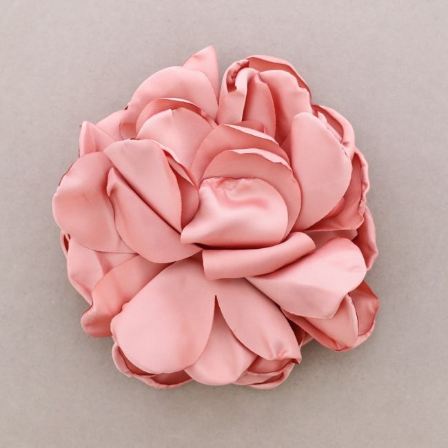 BROCHE FLOR TELA 16CM