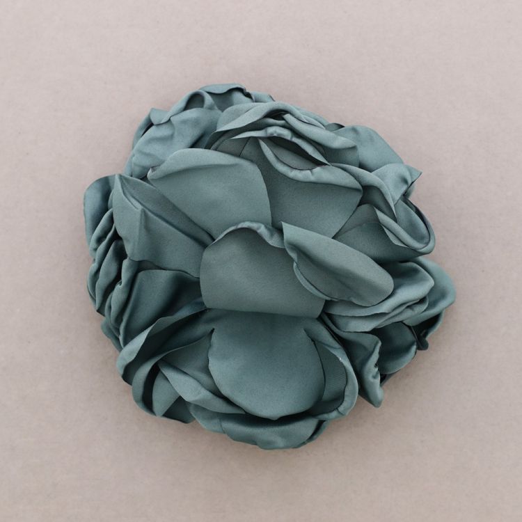 BROCHE FLOR TELA 16CM