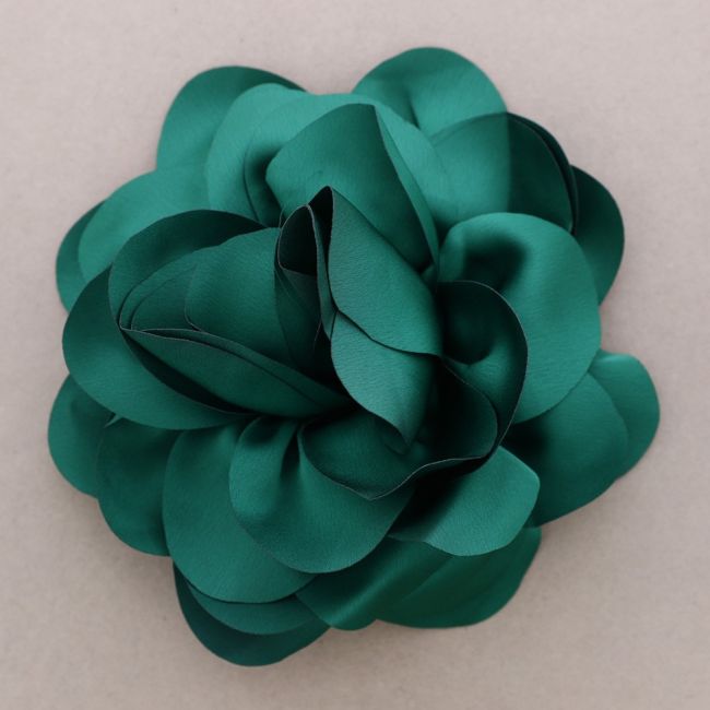 FABRIC FLOWER BROOCH 20CM