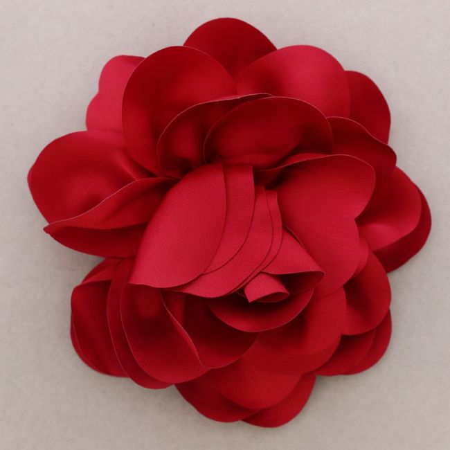 BROCHE FLOR TELA 20CM