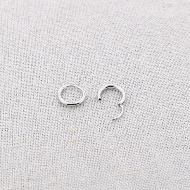 PENDIENTES ACERO ARO 11MM