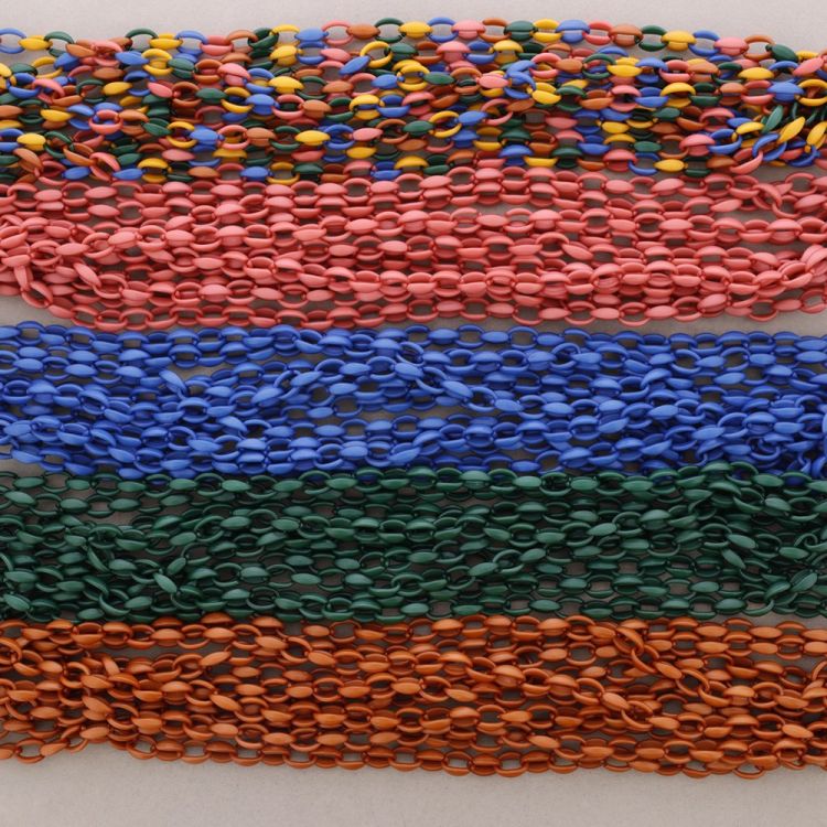 RESIN MULTI-ROW SHORT NECKLACE 2