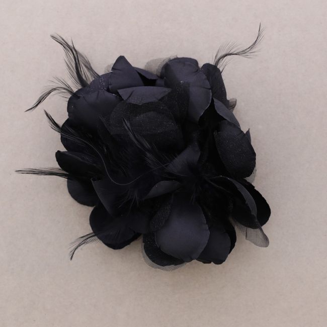 BROCHE FLOR TELA 16CM