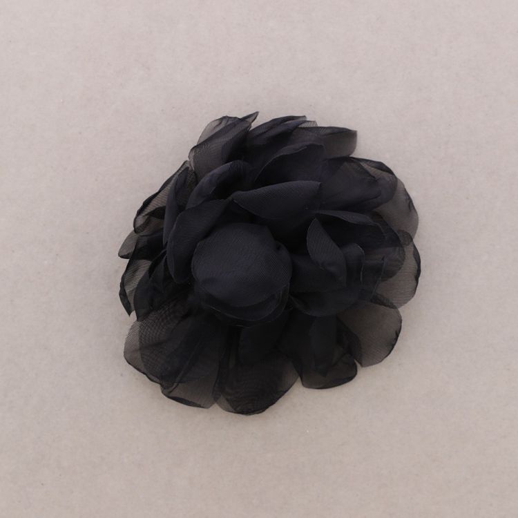 BROCHE FLOR TELA 14CM 2