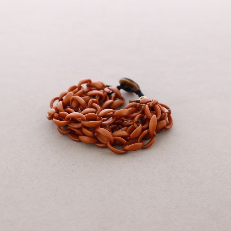 PULSERA CUENTAS RESINA 2